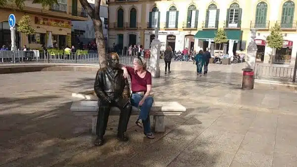 Kunstnere - Picasso statue i Malaga