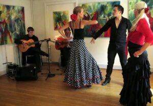 Fernisering i dit hjem med flamencooptræden