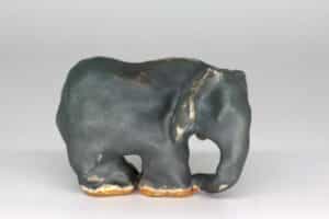 elefant Glaseret keramik skulptur