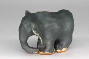 elefant Glaseret keramik skulptur