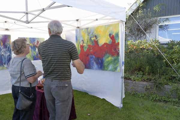 Kunst i pinsen - Åbent atelier med kunst i haven