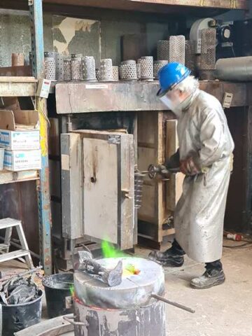 Kuvetterne har været i udsmeltningsovn