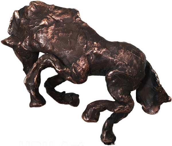 Hest i bronze - SOLGT