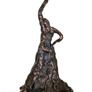 Flamencodanser Bronzeskulptur