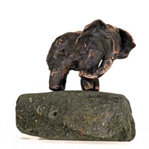 Elefant i bronze