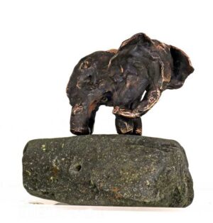 Elefant i bronze