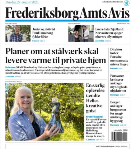 Presseomtale af HBH-Art i Frederiksborg Amtsavis 2025