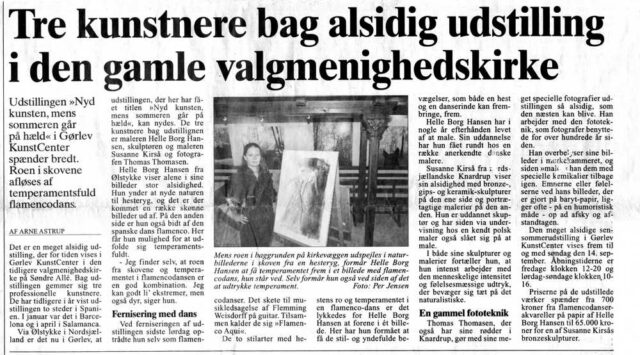 HBH-Art udstiller i gammel frikirke sammen med to andre kunstnere