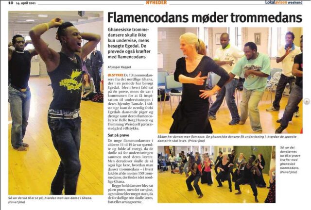 Flamenco møder dans fra Ghana
